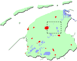 Kaartje van Friesland